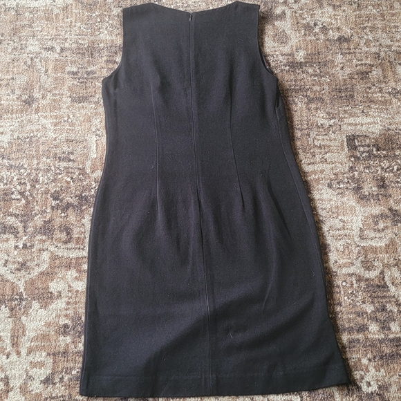 Johnny Was S Black Embroidered Dress Floral Colorful Embroidery - Picture 7 of 7